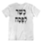 תמונה ממוזערת: חולצת כשר לפסח