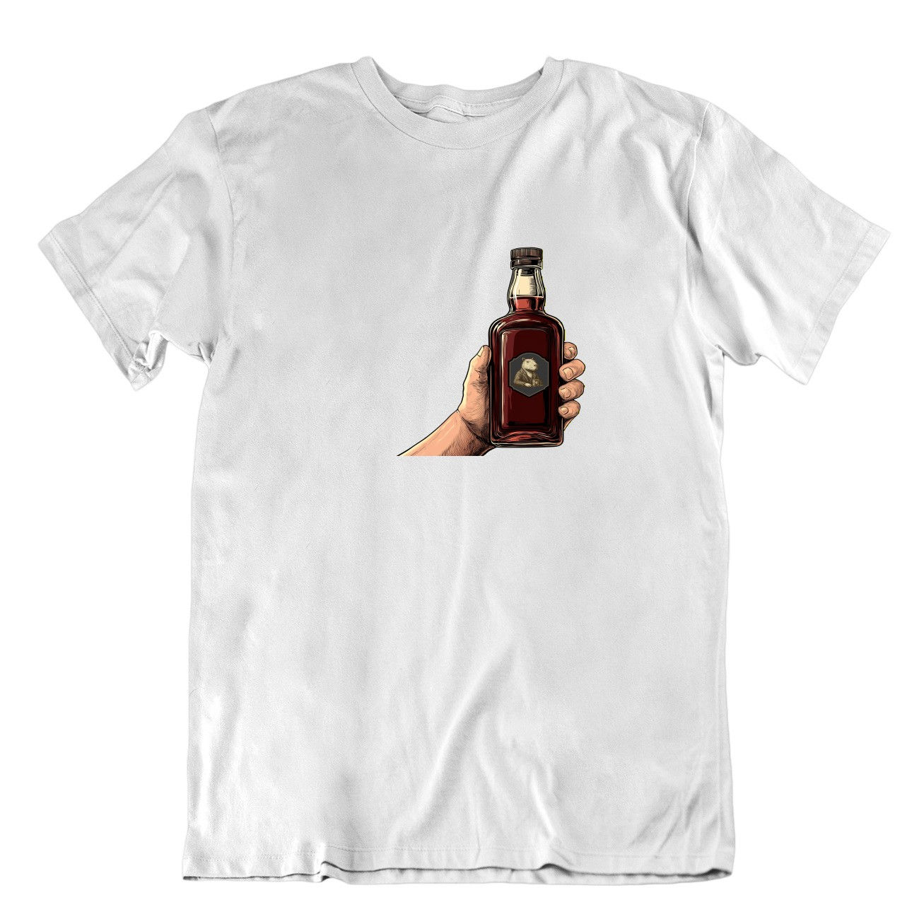 “Bottle Grip” – חולצת עם סטייל - capybara