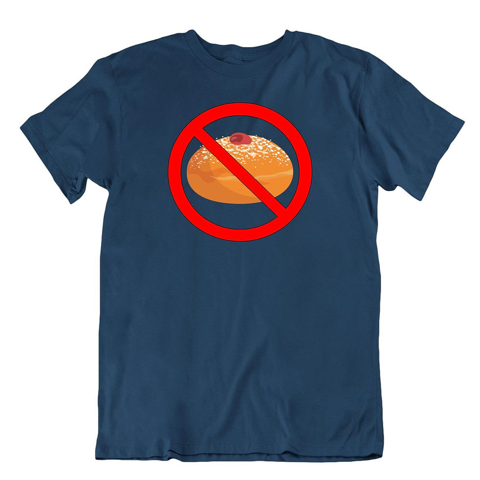 תמונה ממוזערת: חולצת אין כניסה לסופגניות