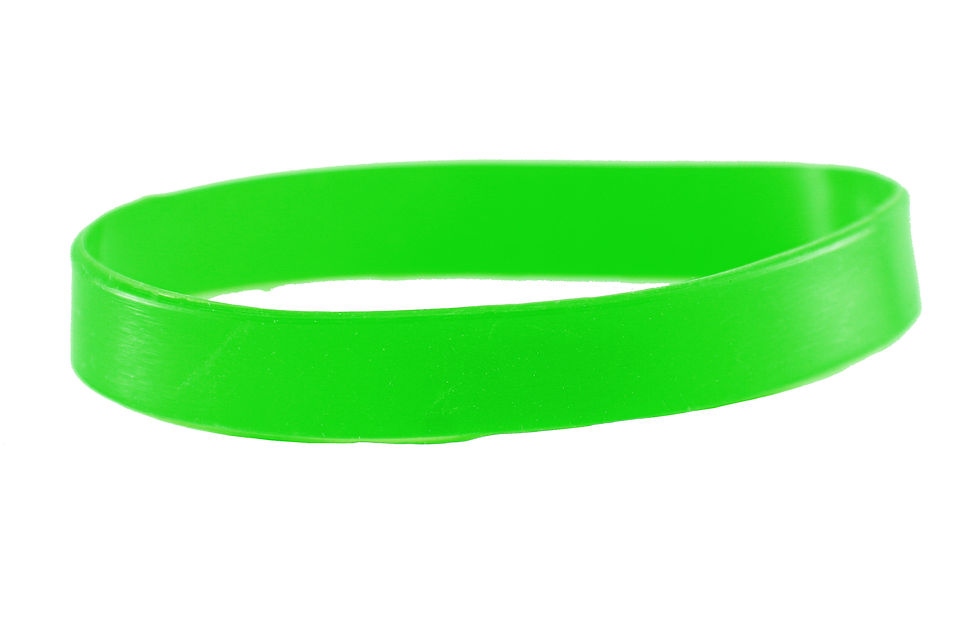 תמונה ממוזערת: צמיד סיליקון  בצבעים חלק להצלחה הגנה ונגד עין הרע