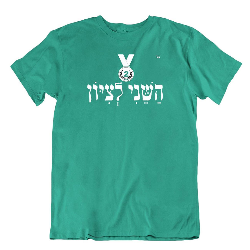 תמונה ממוזערת: חולצת השני לציון
