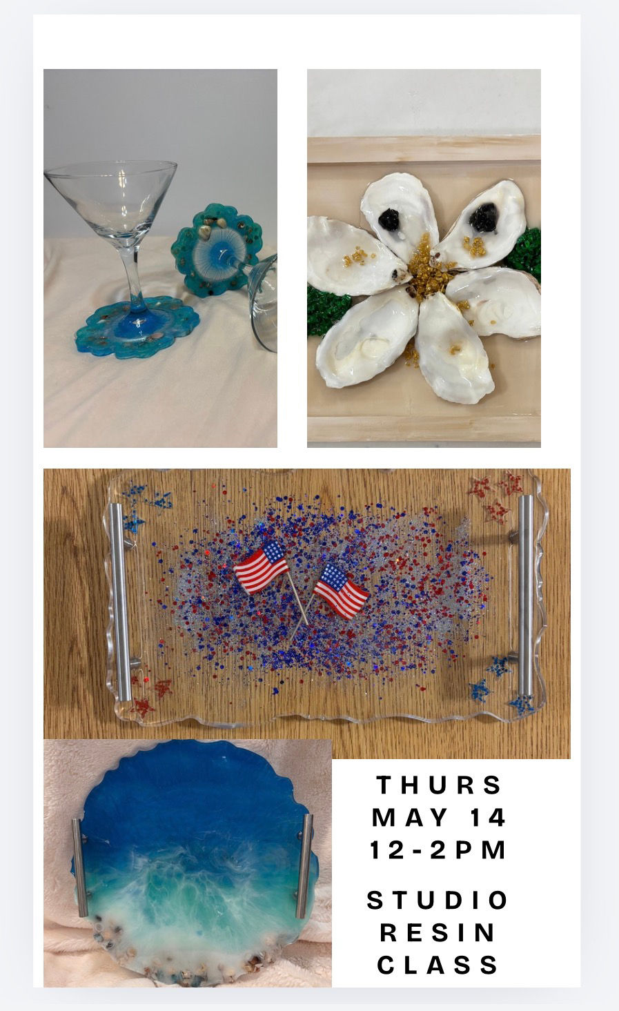 Creators Studio Resin class