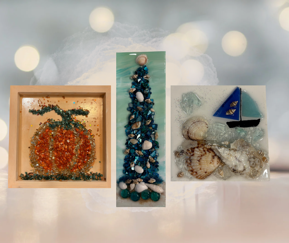 Mary C Resin and Glass class