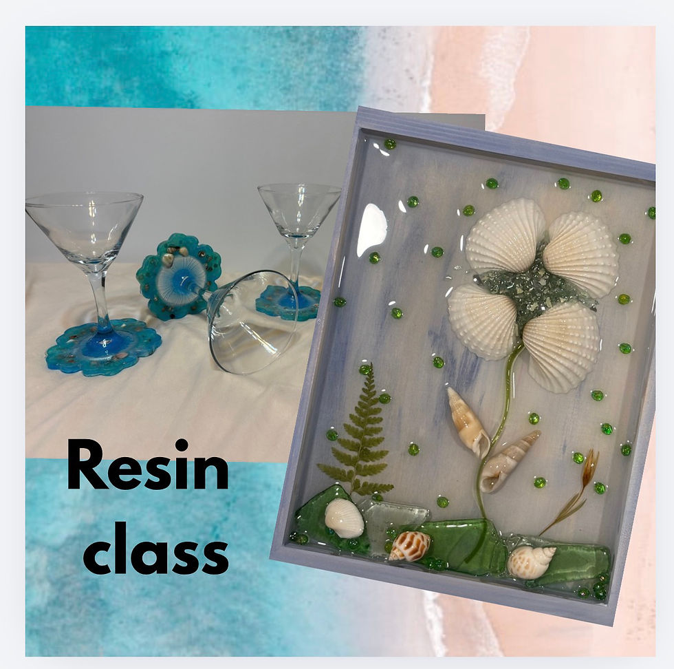 Diamondhead Resin and Glass Class