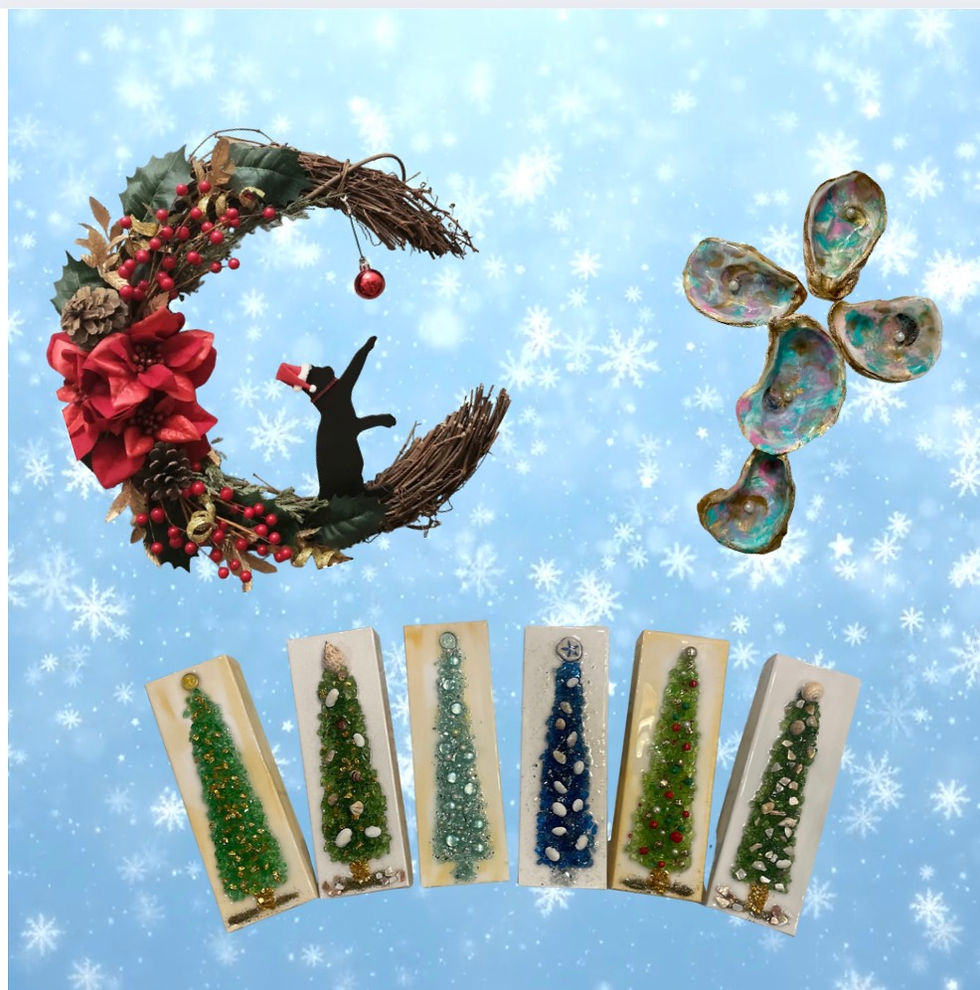 Diamondhead Mixed Media class