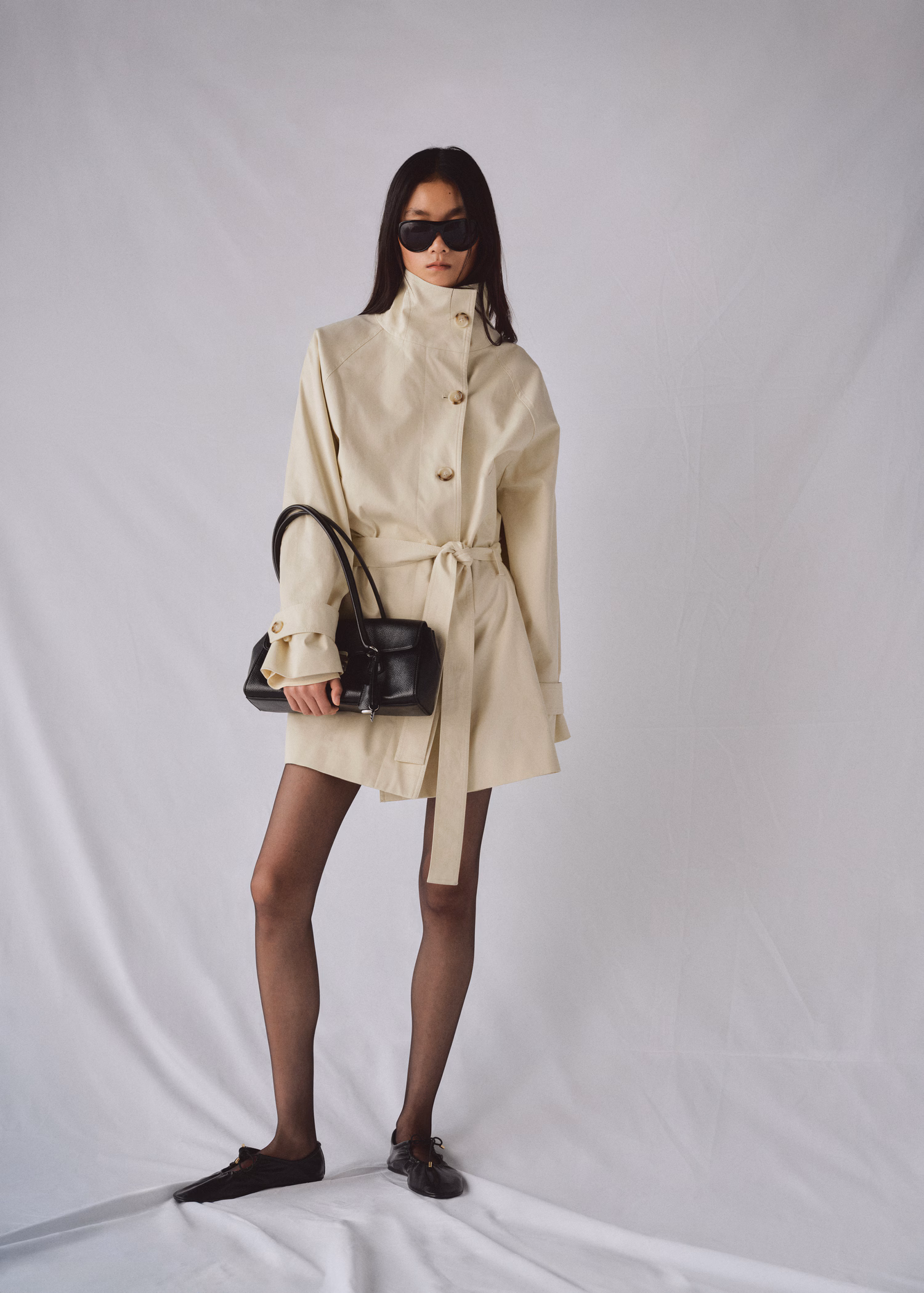 Mango Belted Trench