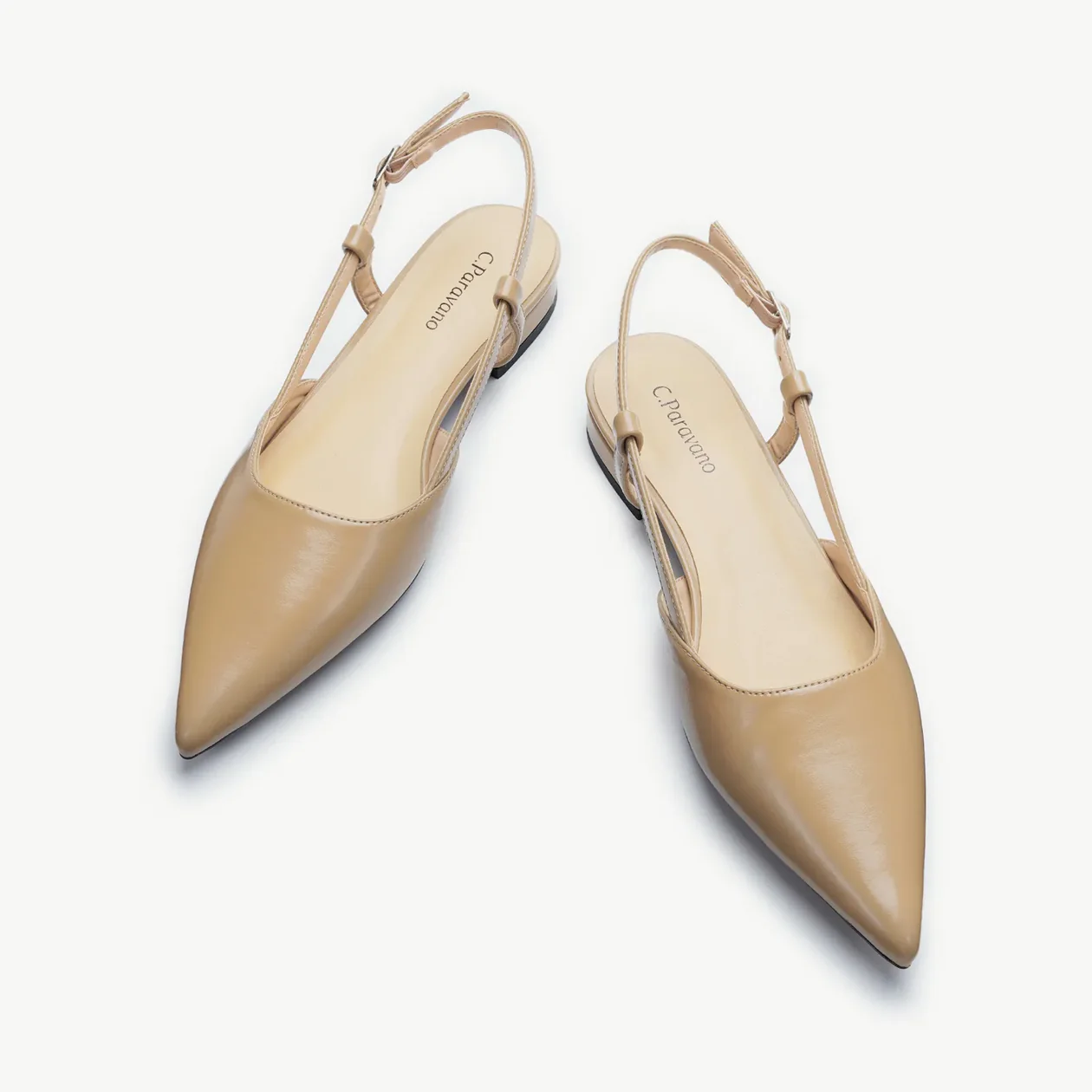 C.Paravano Slingback Flats