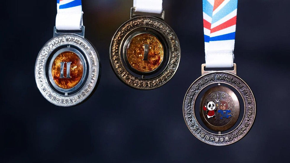 Представлены медали X Российско‑Китайских молодежных летних игр в Калининграде