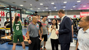 Михаил Дегтярев посетил спортивный университет и тренировочную базу во время рабочего визита в Китай