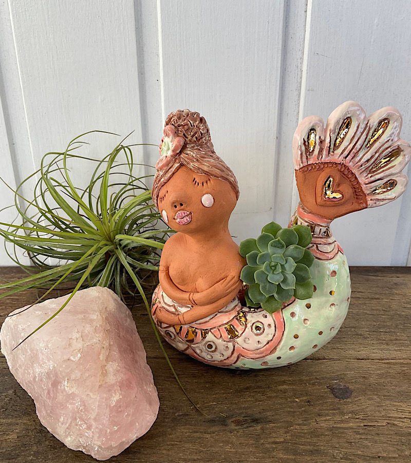 Mermaid Candle Holder