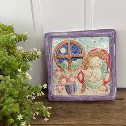 Ceramic Plaque Wall Art