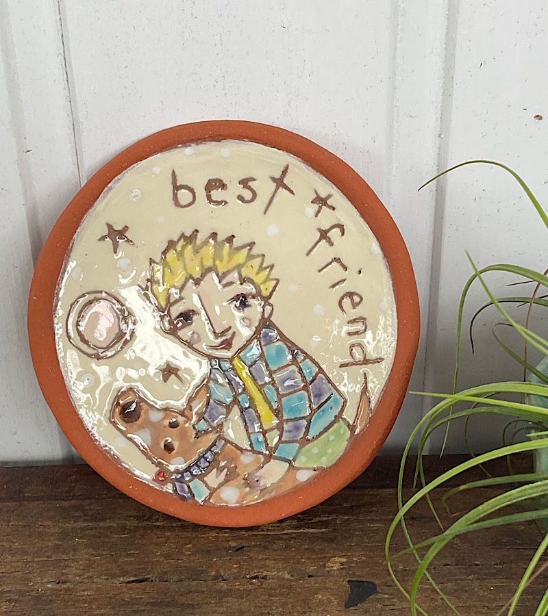 Best Friend trinket dish