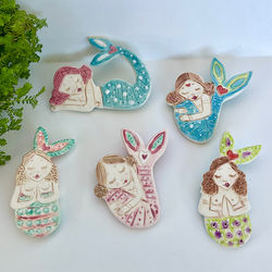 Mermaid Brooches