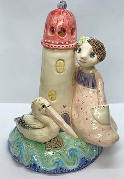 Ceramic lighthouse - sold
