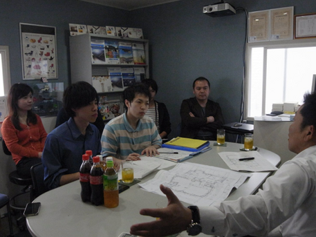 某事務所ビル改築工事 オフィス見学! 2013年6月4日