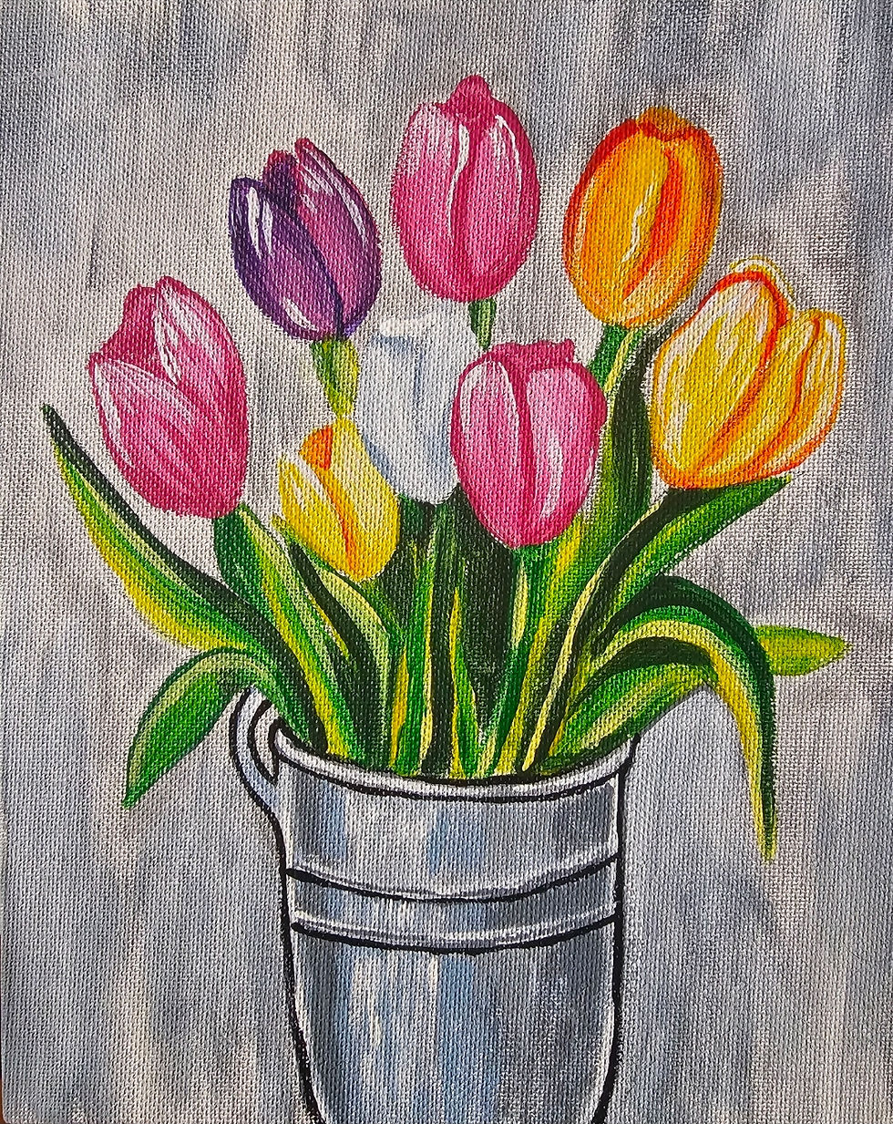 Paint and Pizza at Ronzoni's