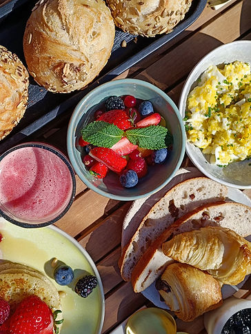 petit déjeuner salade de fruit
