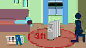Safe Space for Portable Heaters