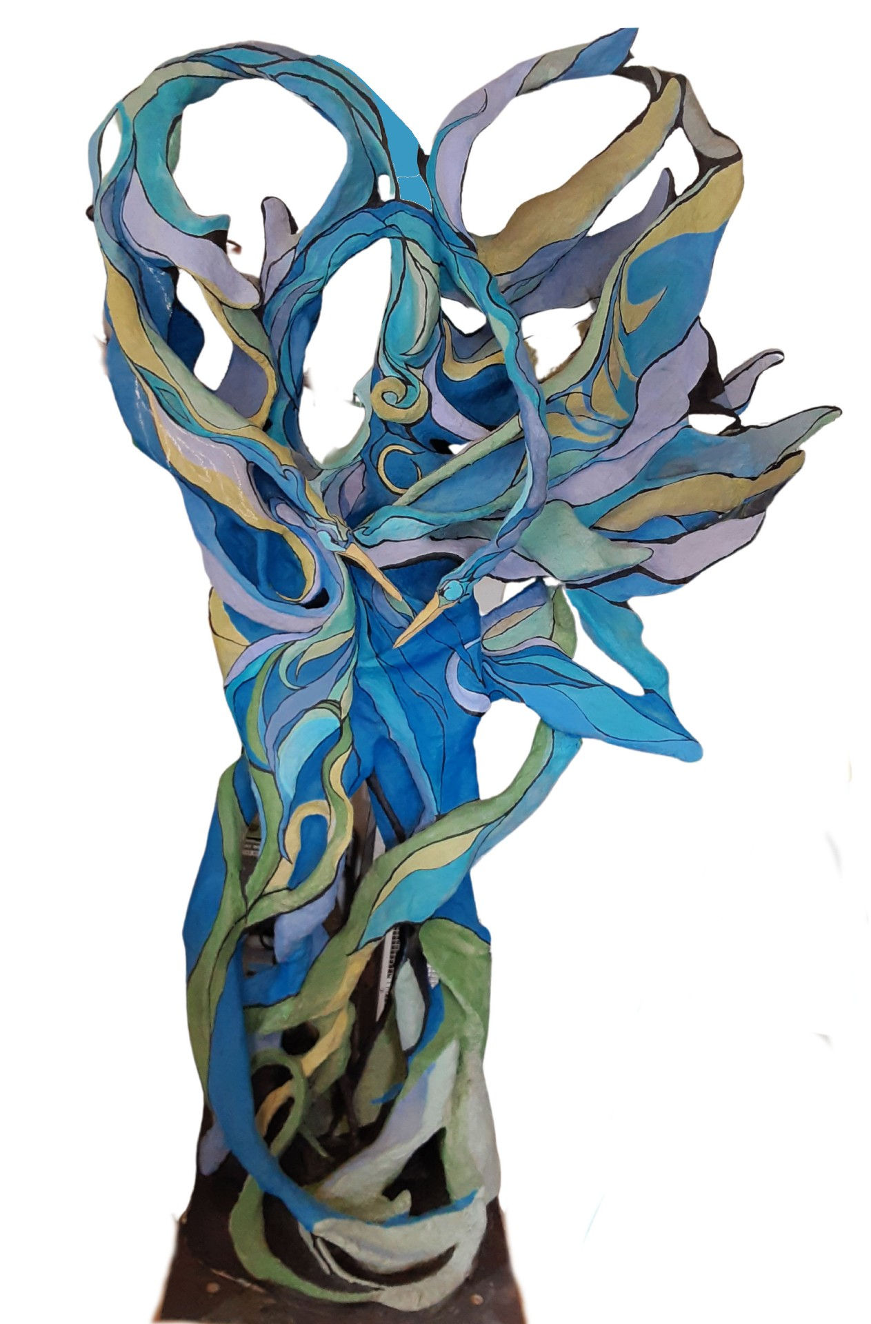 Duet's Dance - Large Heron conversation