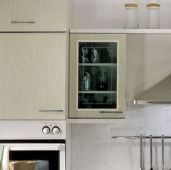 Кухня Vesta зеленая береза