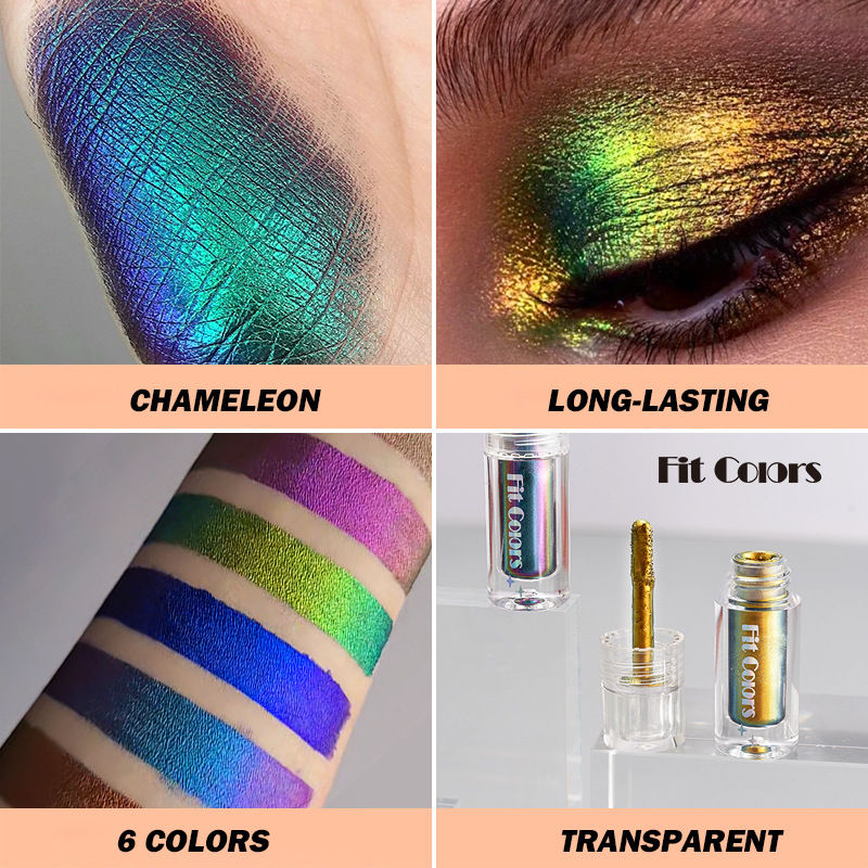 Miniatura: Aurora Long Lasting Multi Chrome Eyeshadow Pigments