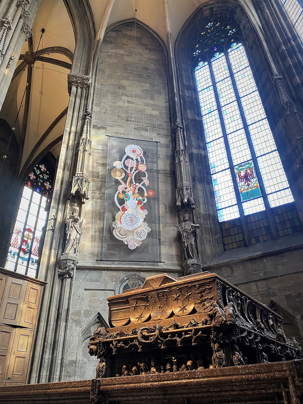 Eva Petric, Collective Corona Rose, Stephansdom 2020 (60)
