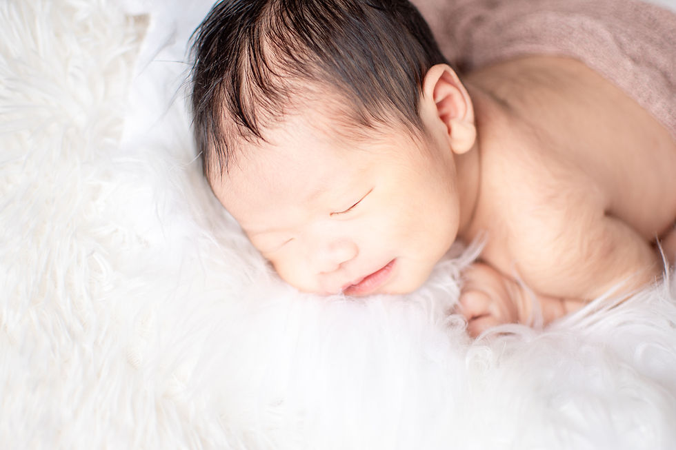 Katy Newborn Photography | A Cozy In-Studio Session with Baby Boy & Family