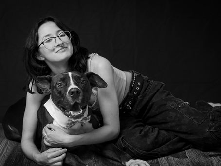 The Sweetest Rescue Dog Photoshoot | Fort Bend Pet Photographer