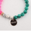 Thumbnail: Queen By Choice Affirmation Bracelet