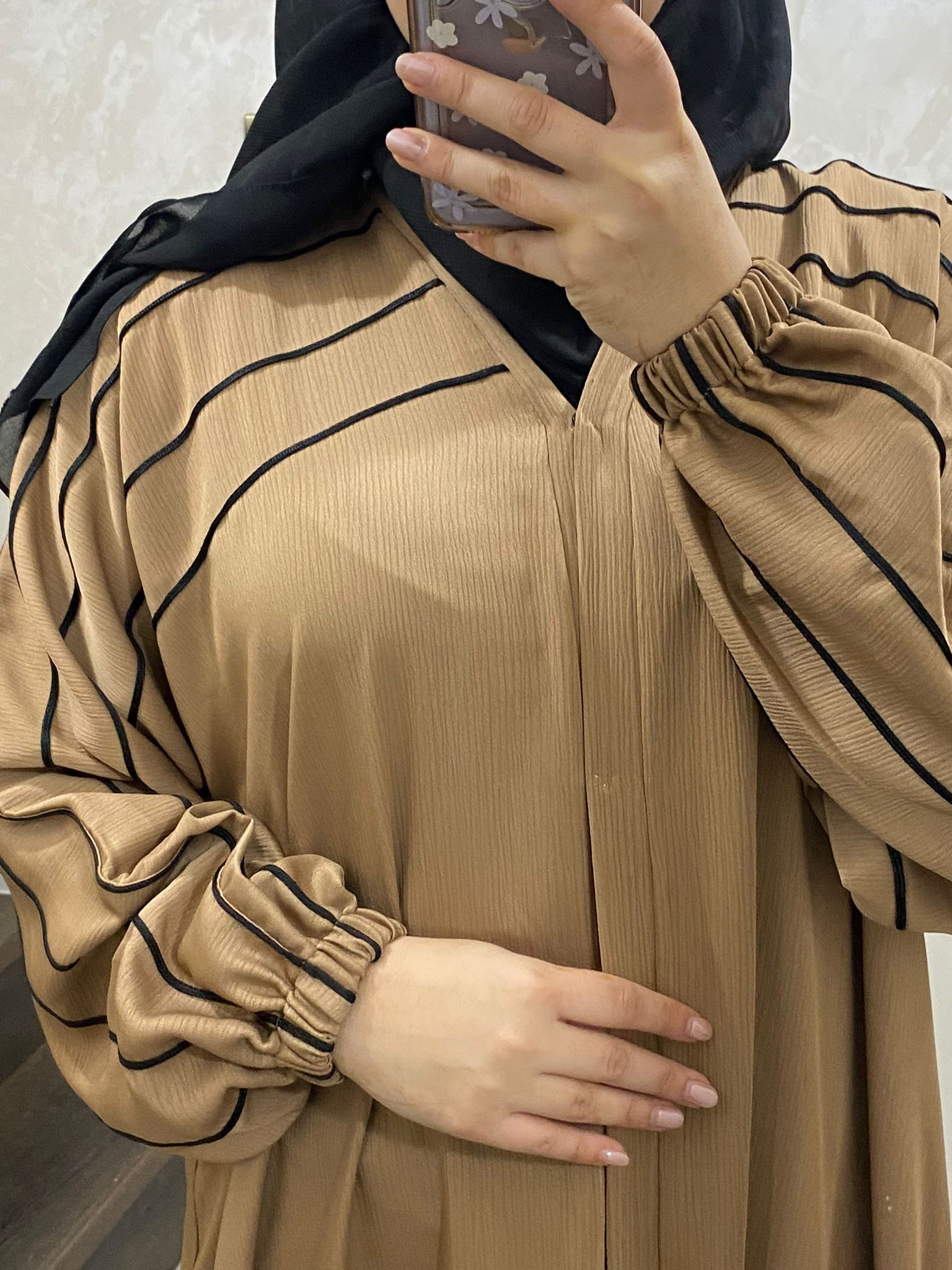 Eternal Delight Brown Abaya