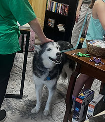 Zoe at River Stone Bookshop