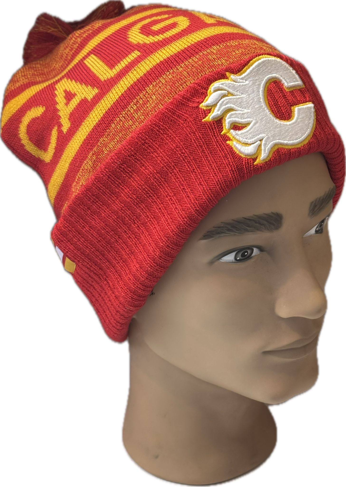 Calgary Flames Prim Cuffed MENS TOQUE