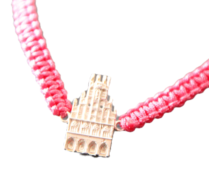 Miniaturbild: Armband Münster Rathaus Pink | Carleo-Design | Münster