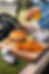Golf break with burger and fries.png