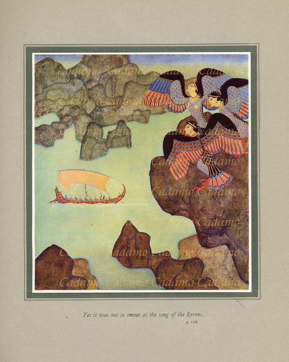 The Syrens by Edmund Dulac