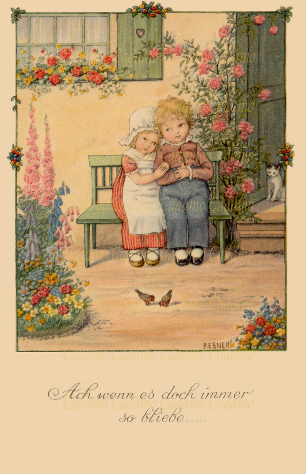 Thumbnail: Pauli Ebner Postcards - Set of4