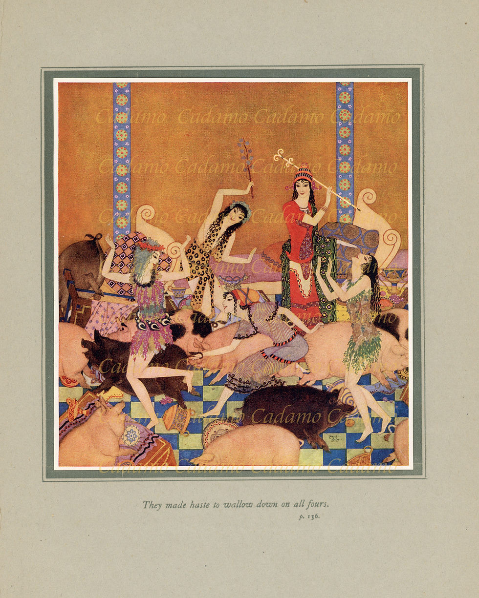 The Enchantress by Edmund Dulac