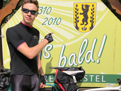 Day 2 Verden to Osnabruck - the raging wind blows