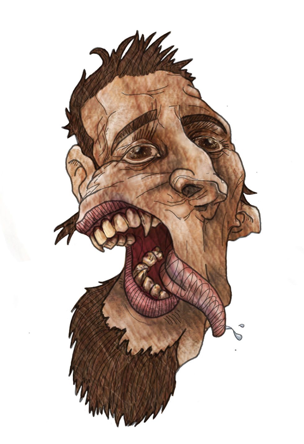 CGI Model Concept Art