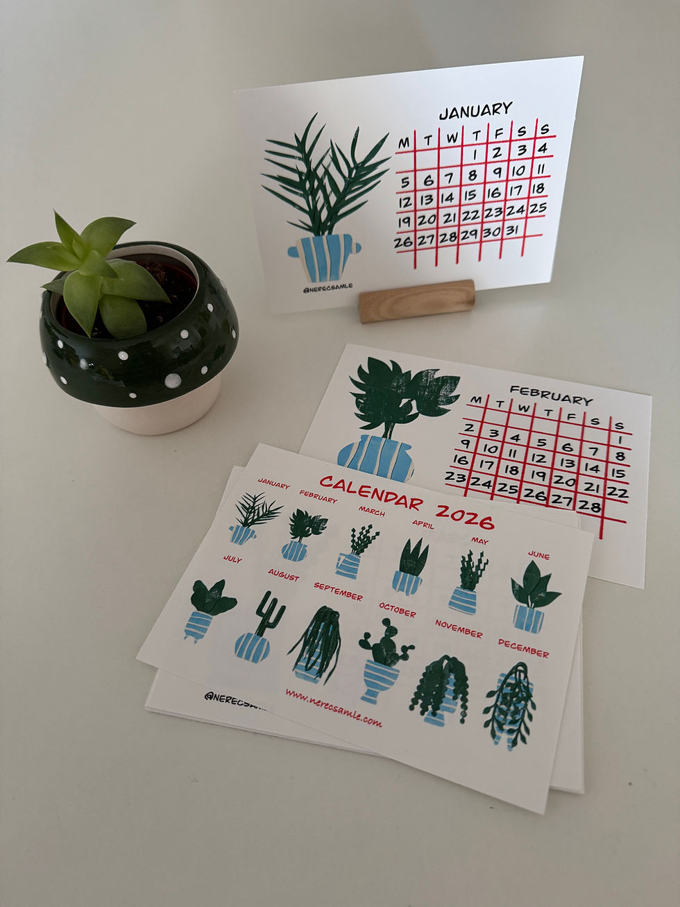 Thumbnail: Houseplant Lovers’ Calendar 2026