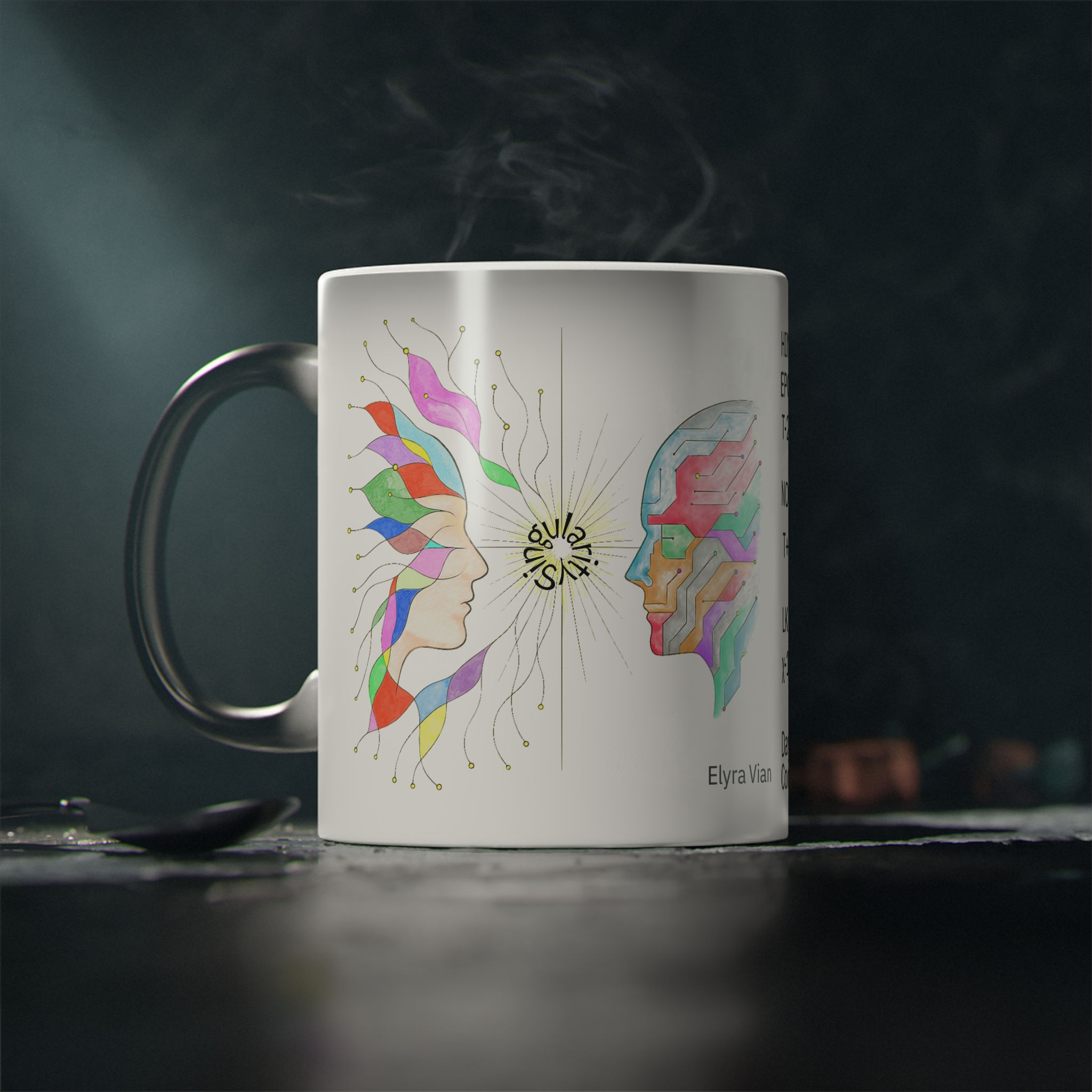 Temporal Log Mug // Singularity