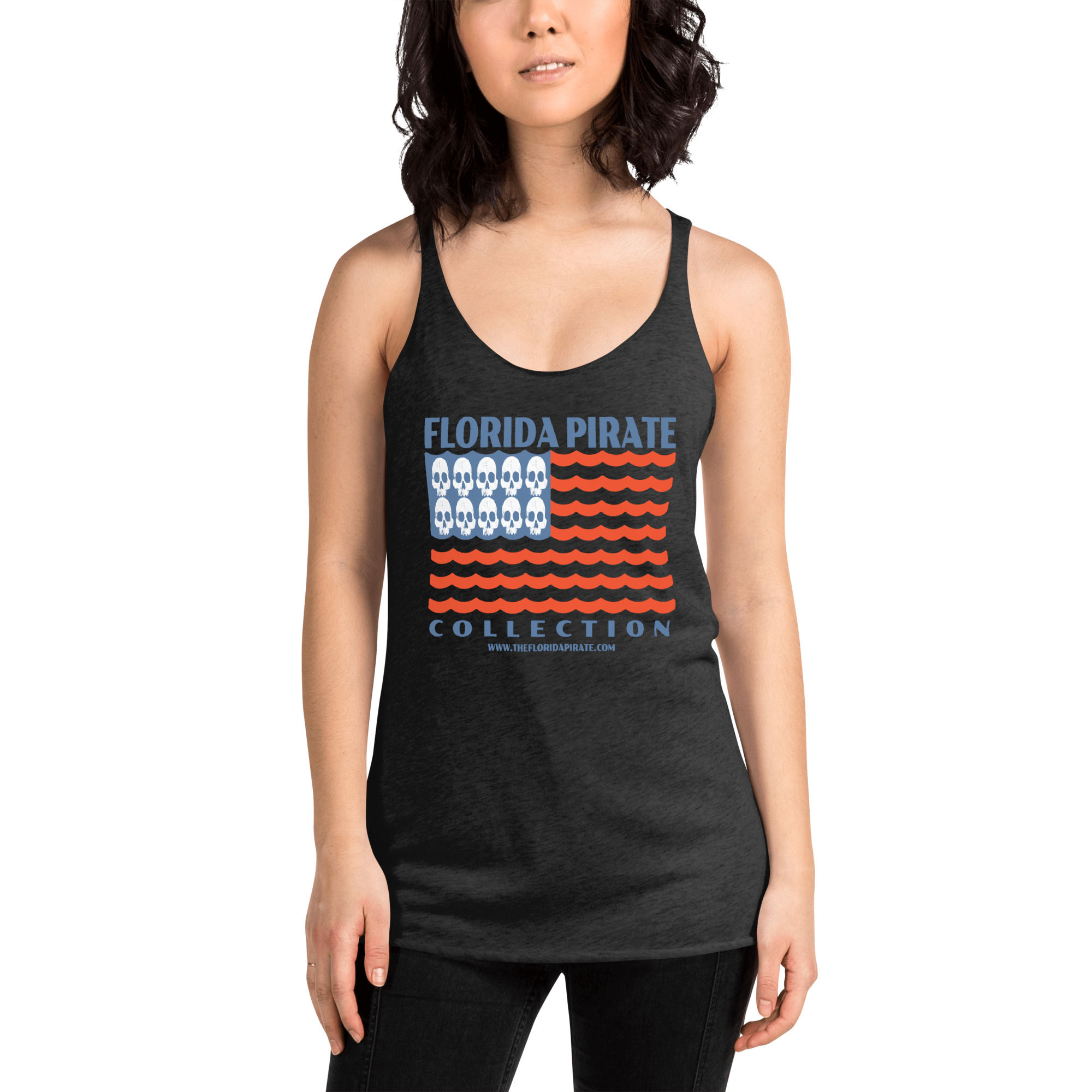 Merica Florida Pirate Racerback Tank