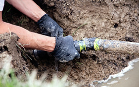 Repairing Buried Pipe