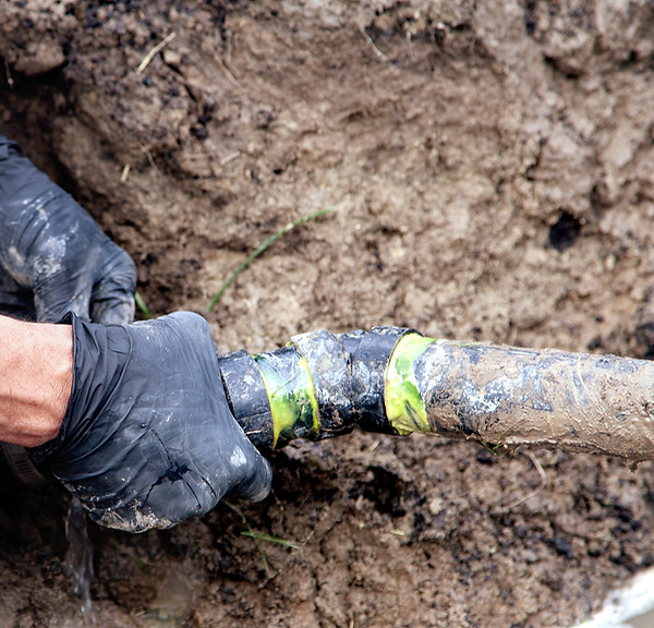 Man Holding Pipe