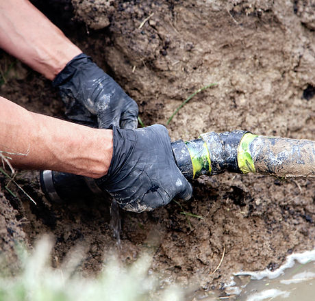 Man Holding Pipe