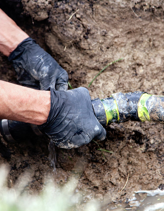 Man Holding Pipe