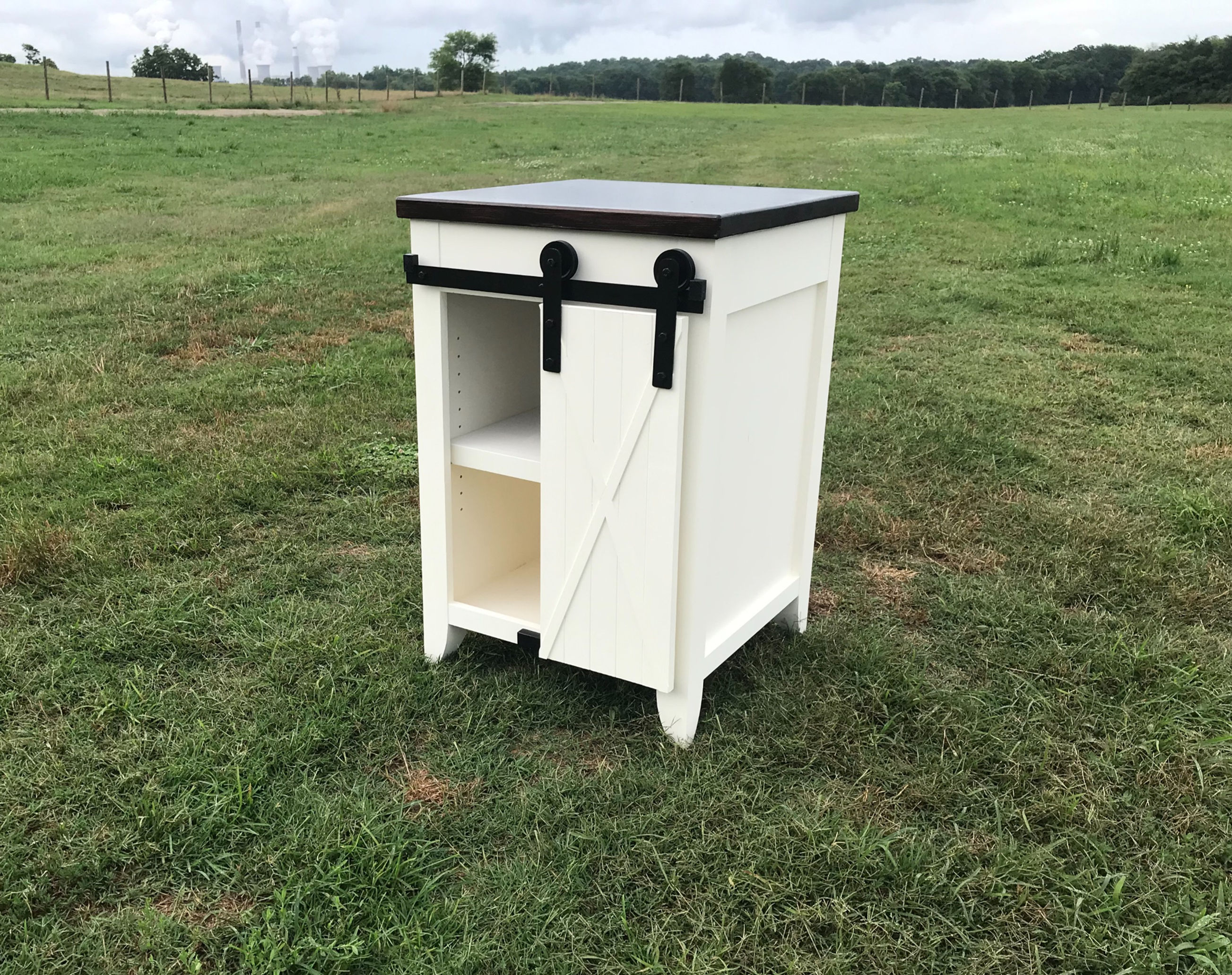 Sliding Barn Door Coffee Bar