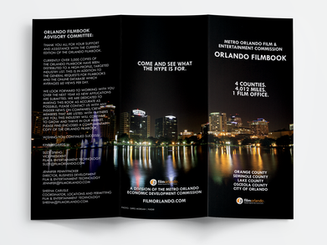 Orlando Film Commission Tri-Fold