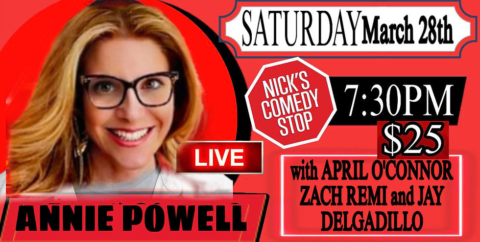 Annie Powell LIVE At Nicks 3/28