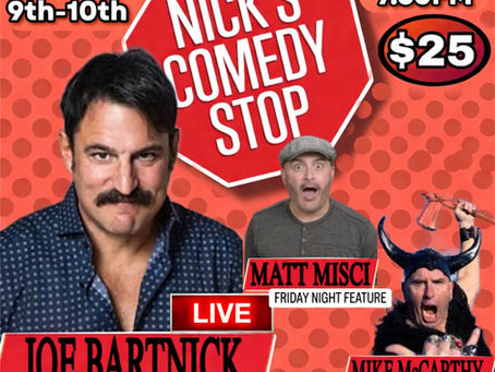 October at Nick’s Comedy Stop looks like Boston’s new hot spot for stand-up